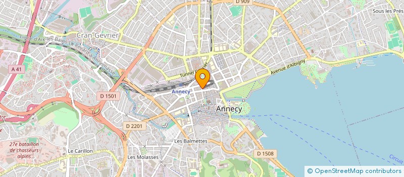 localisation de l'entreprise MONSIEUR YACINE YOUNSI  ANNECY