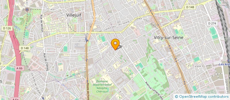 localisation de l'entreprise MONSIEUR YACINE YOUSSOUF  VITRY-SUR-SEINE