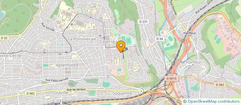 localisation de l'entreprise MONSIEUR YACINE ZAGHIA à LE HAVRE