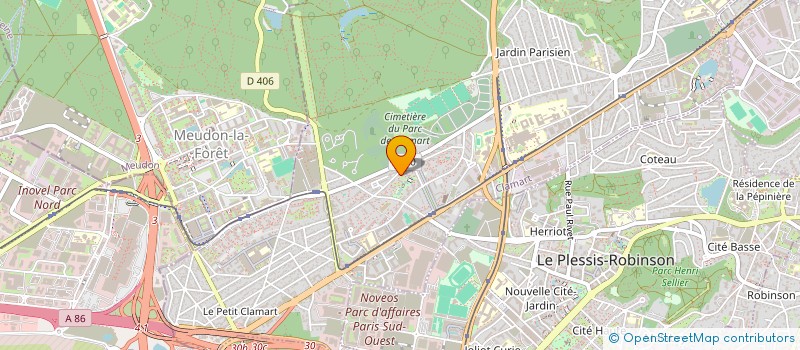 localisation de l'entreprise MONSIEUR YACINE ZALANI à CLAMART