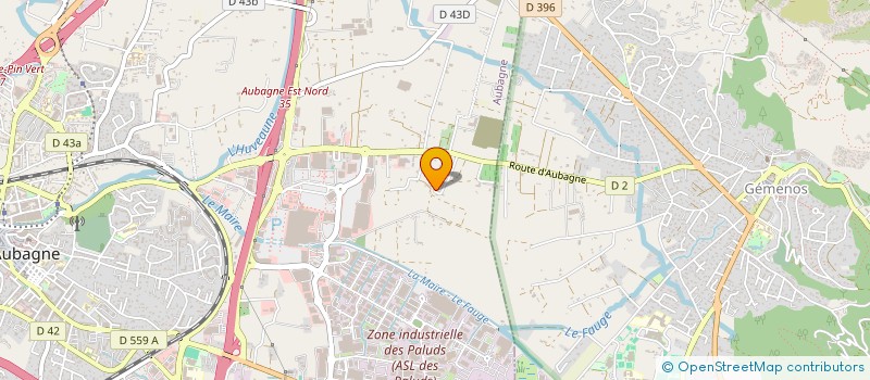 localisation de l'entreprise MONSIEUR YACINE ZAMIME à AUBAGNE