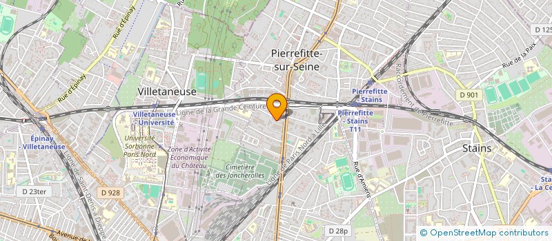localisation de l'entreprise MONSIEUR YACINE ZIBANI à PIERREFITTE-SUR-SEINE
