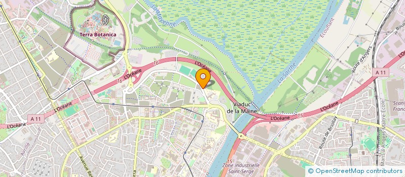 localisation de l'entreprise MONSIEUR YACINTO LANGLOIS à ANGERS