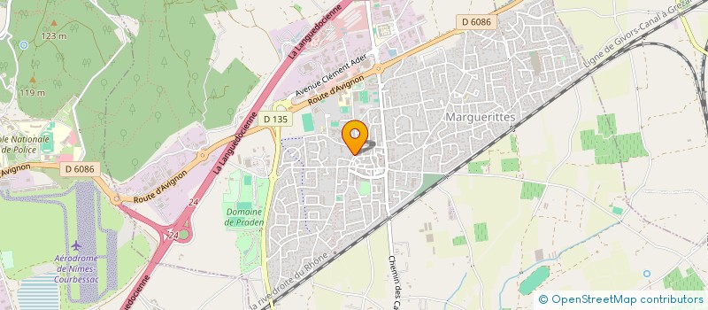 localisation de l'entreprise MONSIEUR YACOLE AMOUSSOU-GUENOU  NIMES