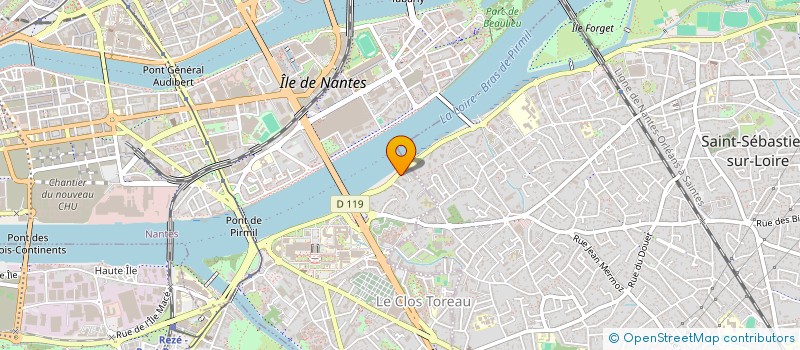 localisation de l'entreprise MONSIEUR YACOUB BACAR à NANTES