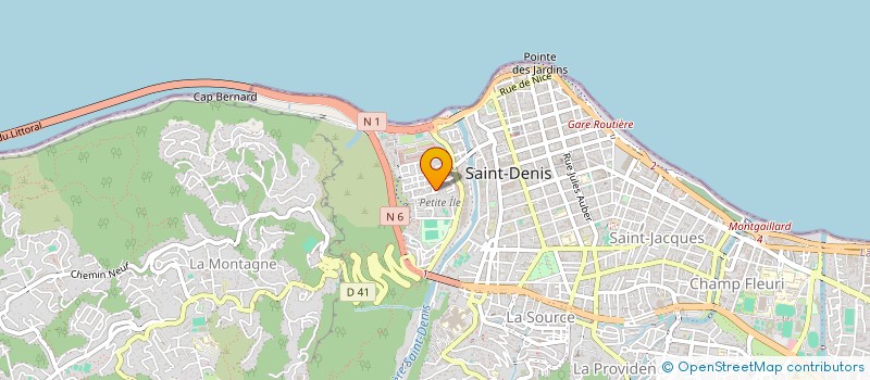 localisation de l'entreprise MONSIEUR YACOUB IBRAHIM à SAINT-DENIS