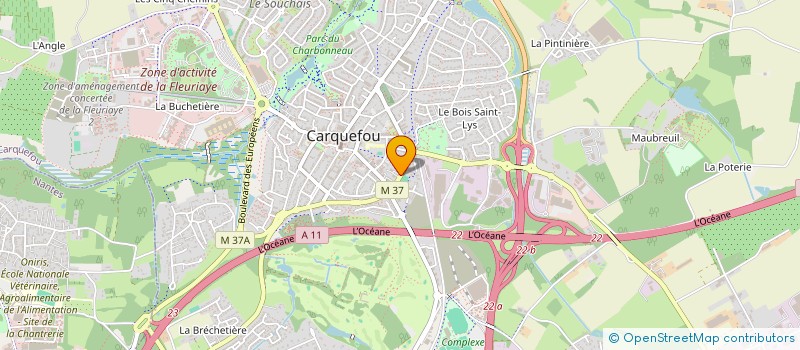 localisation de l'entreprise MONSIEUR YACOUB ZAKARIA MAHAMAT  NANTES