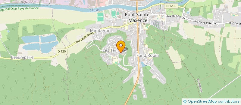 localisation de l'entreprise MONSIEUR YACOUBA DIARRASSOUBA  PONT-SAINTE-MAXENCE