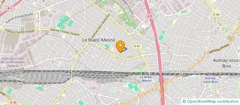 localisation de l'entreprise MONSIEUR YACOUBA GOUEM à LE BLANC-MESNIL