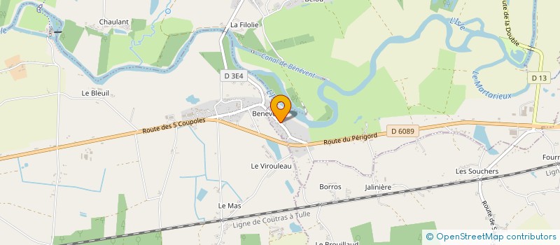 localisation de l'entreprise MONSIEUR YACOUBA GUIRA à BERGERAC