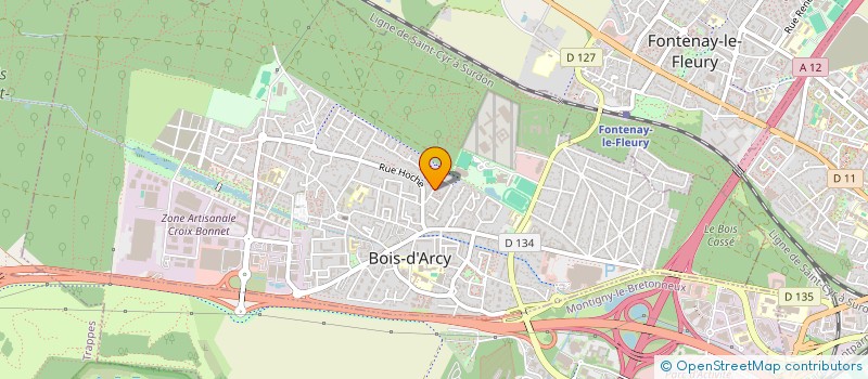 localisation de l'entreprise MONSIEUR YACOUBA KONATE  BOIS-D'ARCY