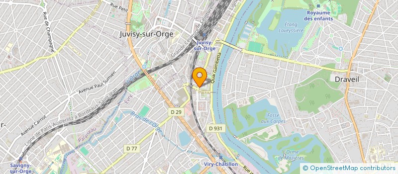 localisation de l'entreprise MONSIEUR YACOUBA KONE à JUVISY-SUR-ORGE
