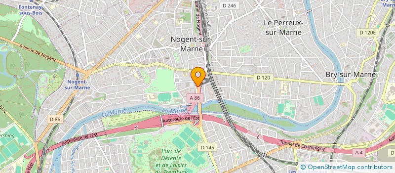 localisation de l'entreprise MONSIEUR YACOUBA KONE  NOGENT-SUR-MARNE