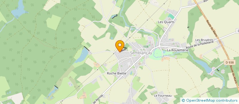 localisation de l'entreprise MONSIEUR YACOUBA NDOYE  SEMBLANCAY