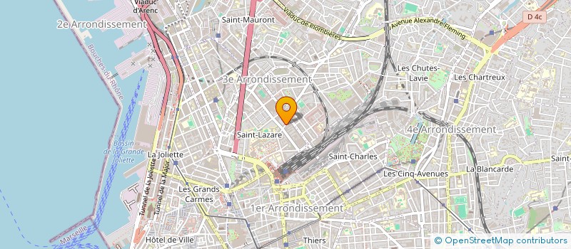localisation de l'entreprise MONSIEUR YACOUBA SIBIRI à MARSEILLE