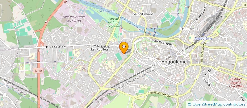 localisation de l'entreprise MONSIEUR YACOUBE HALIDANE SAID MOGNE à ANGOULEME