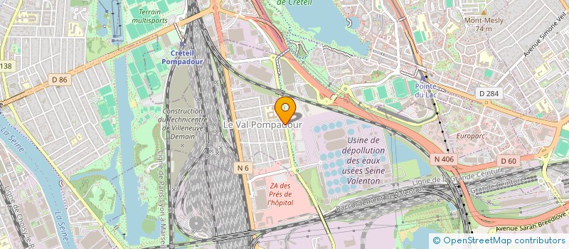 localisation de l'entreprise MONSIEUR YACOUBOU BOURAIMA à VALENTON