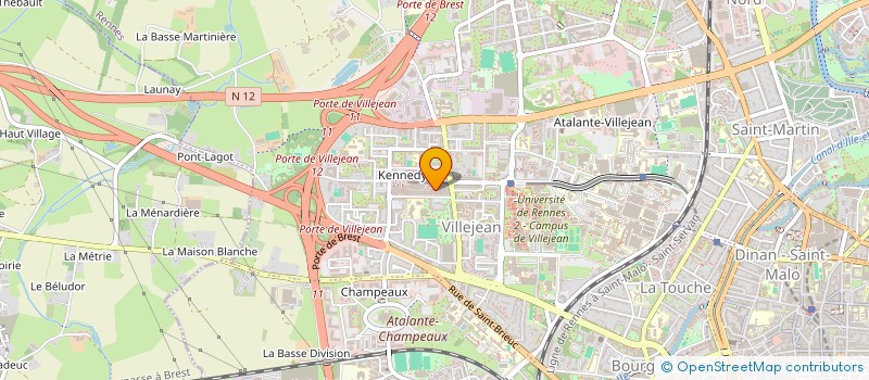 localisation de l'entreprise MONSIEUR YADALI DIABY  RENNES