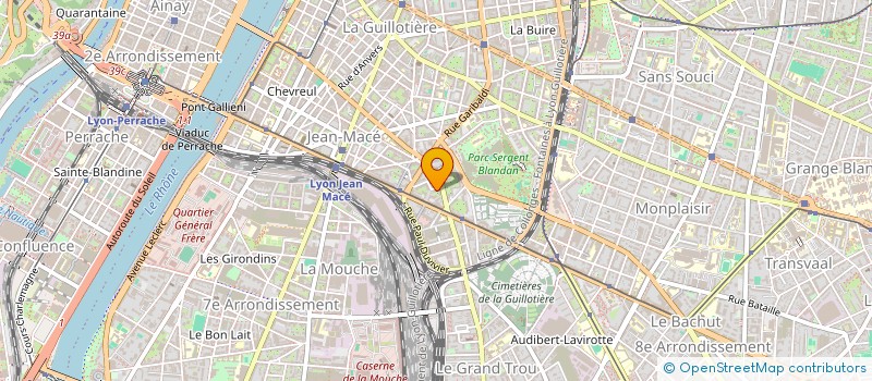 localisation de l'entreprise MONSIEUR YADALY DIABY GASSAMA  LYON