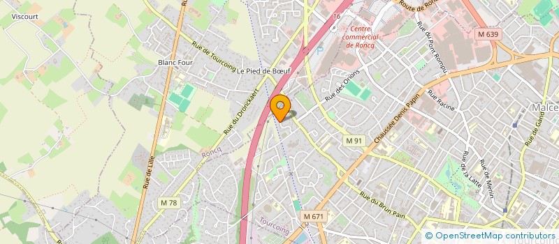 localisation de l'entreprise MONSIEUR YADES NOUIOUA  TOURCOING