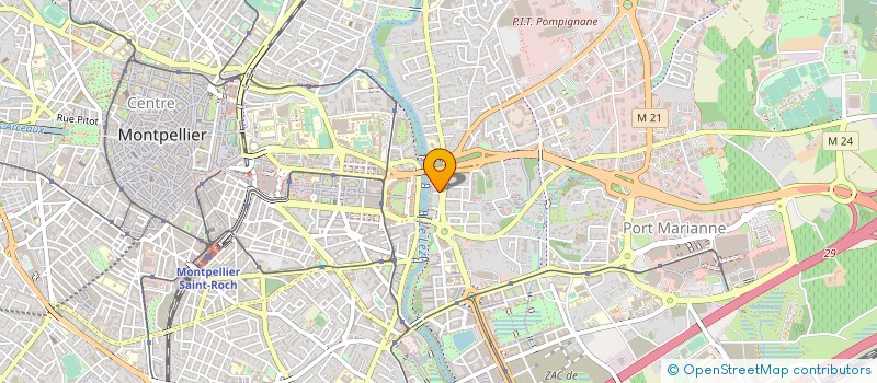 localisation de l'entreprise MONSIEUR YADULLAH EBRAHIMI à MONTPELLIER