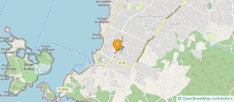 localisation de l'entreprise MONSIEUR YAEL BARBE à SIX-FOURS-LES-PLAGES