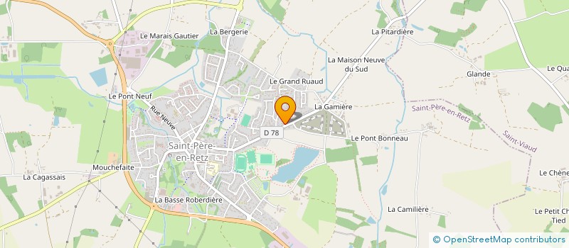 localisation de l'entreprise MONSIEUR YAEL BARREAU  SAINT-PERE-EN-RETZ