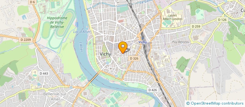 localisation de l'entreprise MONSIEUR YAEL BELHADJ à VICHY