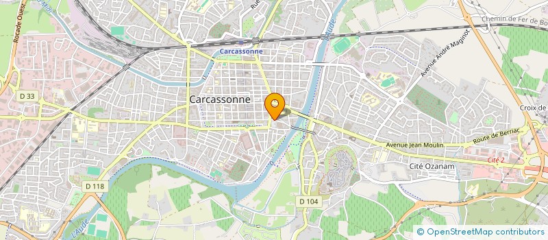 localisation de l'entreprise MONSIEUR YAEL BOUKENINE à CARCASSONNE
