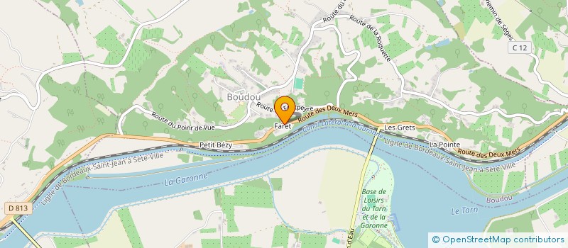 localisation de l'entreprise MONSIEUR YAEL COSTANTINI  BOUDOU