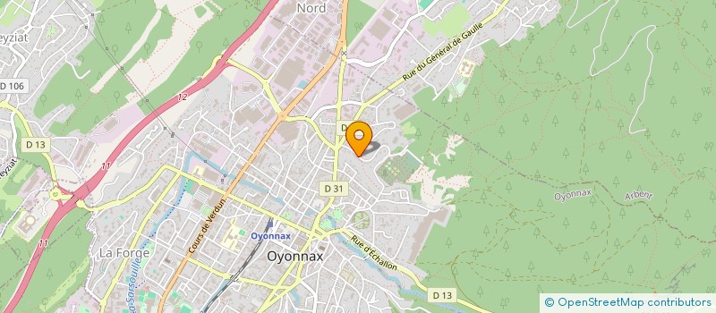localisation de l'entreprise MONSIEUR YAEL ELIS AMAMOU BARRIO à OYONNAX