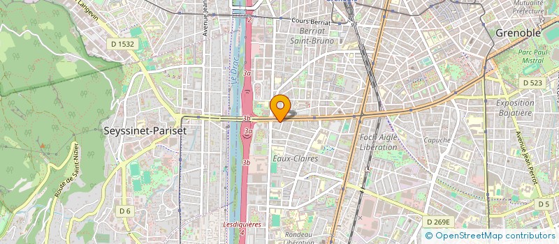 localisation de l'entreprise MONSIEUR YAEL ERICHER à GRENOBLE