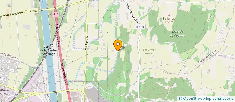 localisation de l'entreprise MONSIEUR YAEL FAVEL  LA GARDE-ADHEMAR