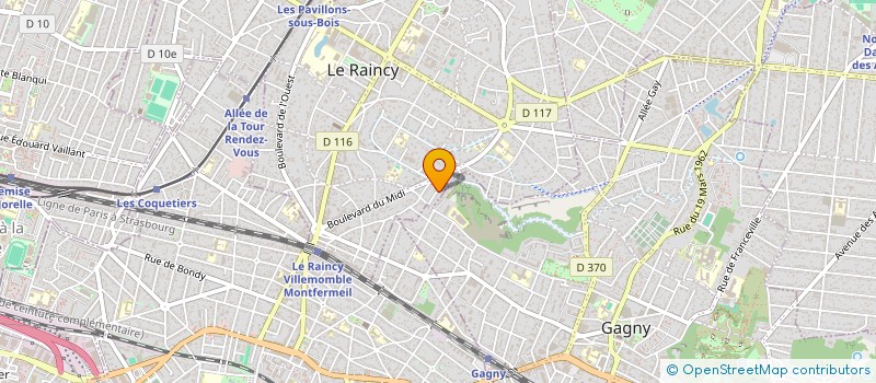 localisation de l'entreprise MONSIEUR YAEL MECHACHE à LE RAINCY