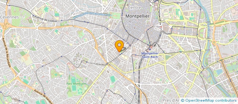 localisation de l'entreprise MONSIEUR YAEL MERLAND à MONTPELLIER
