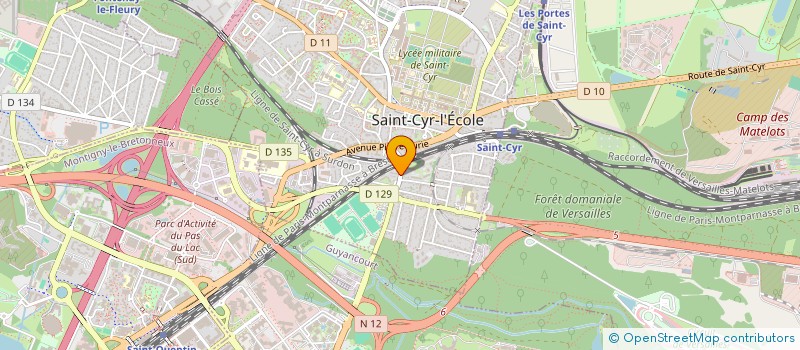 localisation de l'entreprise MONSIEUR YAEL MUCK à SAINT-CYR-L'ECOLE