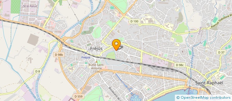 localisation de l'entreprise MONSIEUR YAEL NICOLAS à FREJUS