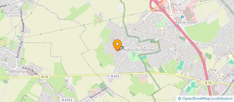 localisation de l'entreprise MONSIEUR YAEL PEPIN  AUBRY-DU-HAINAUT