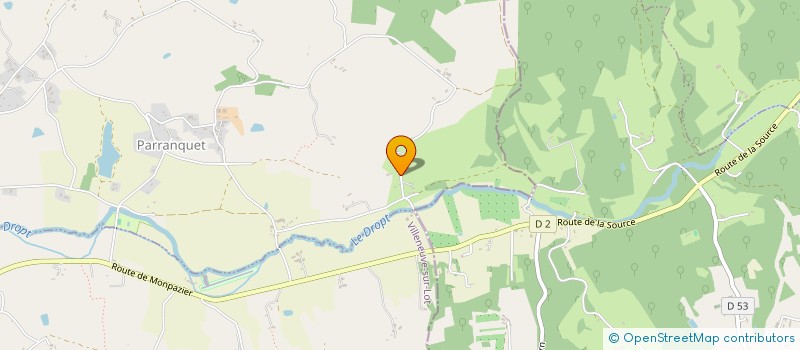 localisation de l'entreprise MONSIEUR YAEL ROBERJOT  PARRANQUET