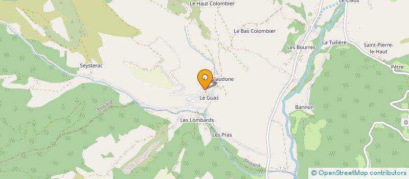 localisation de l'entreprise MONSIEUR YAEL ROBERT  THOARD