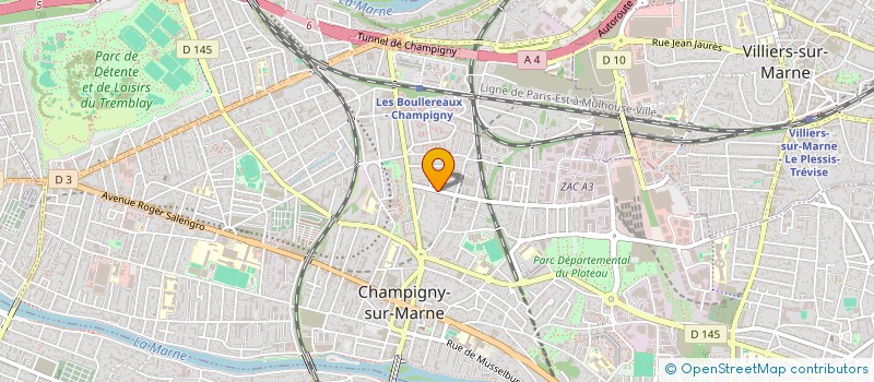 localisation de l'entreprise MONSIEUR YAHAYA DIAWARA à CHAMPIGNY-SUR-MARNE