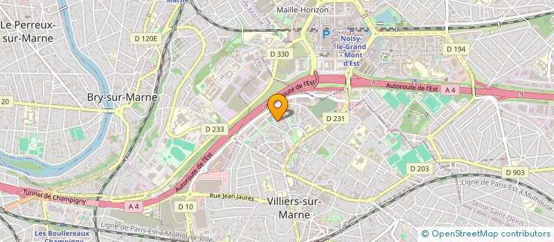 localisation de l'entreprise MONSIEUR YAHAYA TRAORE  VILLIERS-SUR-MARNE