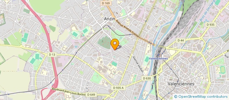 localisation de l'entreprise MONSIEUR YAHI CHERIF  ANZIN