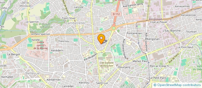 localisation de l'entreprise MONSIEUR YAHIA AMARA à BREST