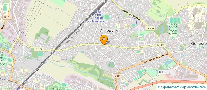 localisation de l'entreprise MONSIEUR YAHIA ASSADI à ARNOUVILLE