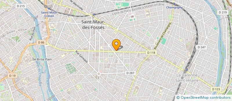 localisation de l'entreprise MONSIEUR YAHIA AZOULAY à SAINT-MAUR-DES-FOSSES