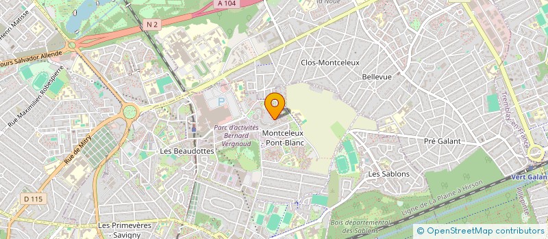 localisation de l'entreprise MONSIEUR YAHIA AZZAIM à GONESSE