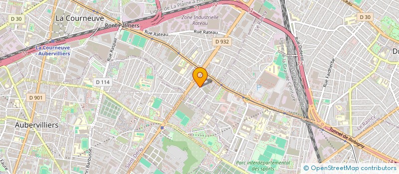 localisation de l'entreprise MONSIEUR YAHIA BEN KACI à LA COURNEUVE