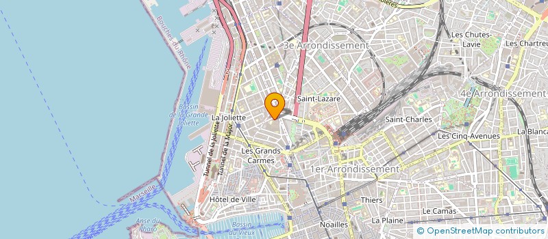 localisation de l'entreprise MONSIEUR YAHIA BENCHOUAT à MARSEILLE
