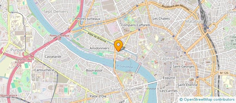 localisation de l'entreprise MONSIEUR YAHIA BOUALEM à TOULOUSE